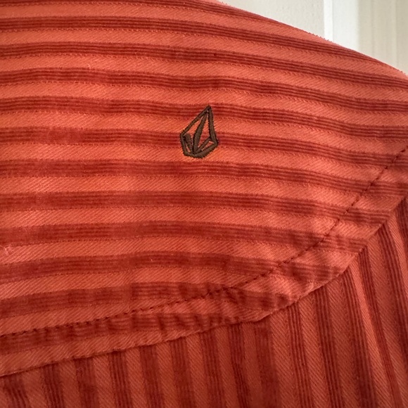 Volcom Women's Rust Striped Jacket - Picture 9 of 10